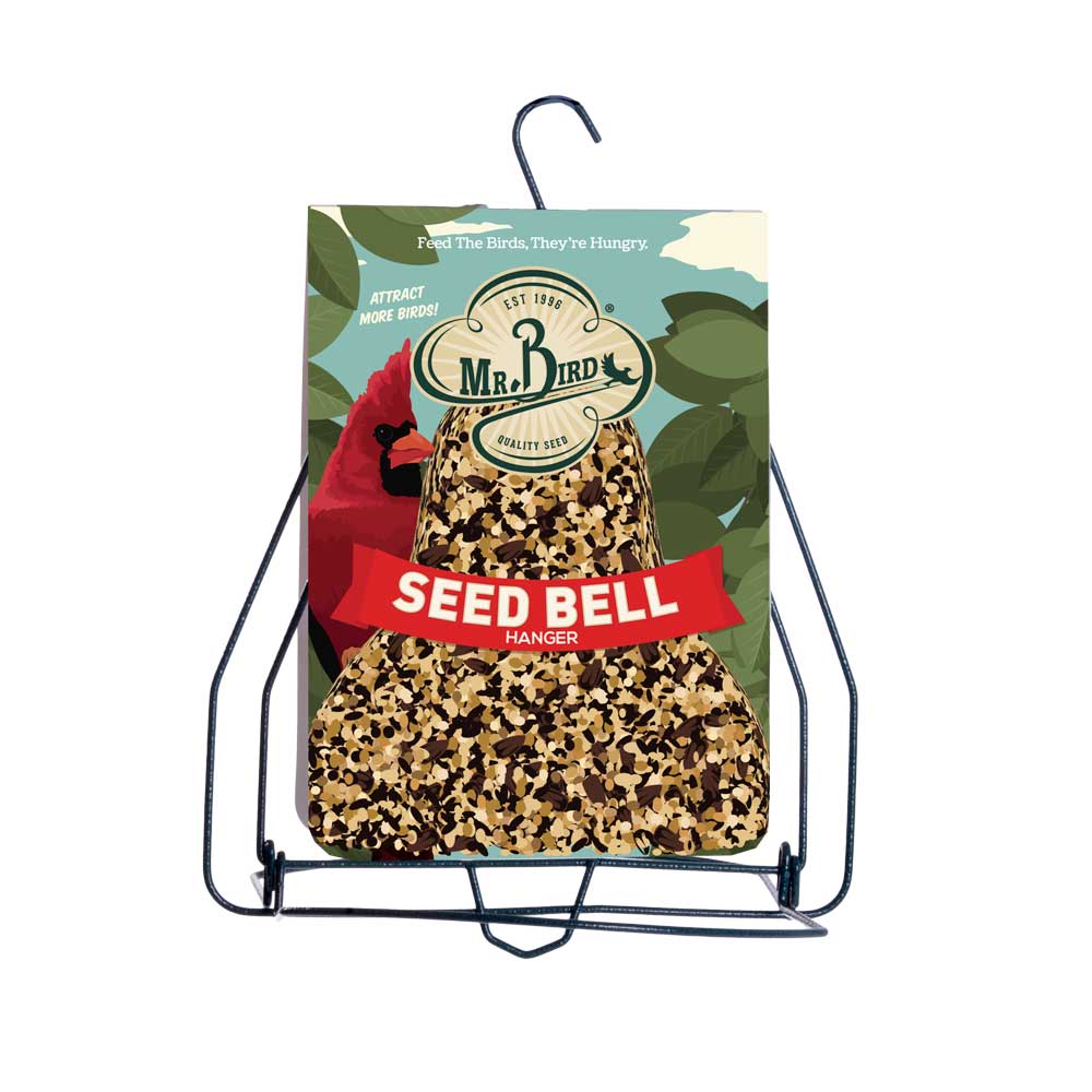 Mr Bird - Seed Bell Hanger