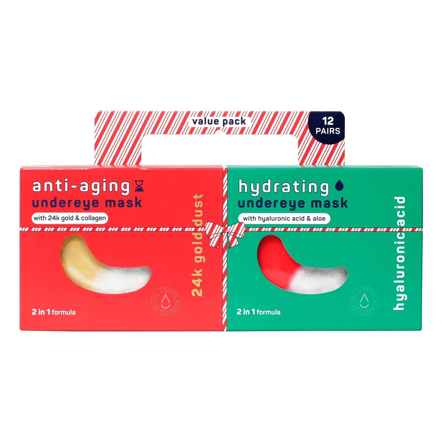 My Spa Life - Christmas Holiday Anti-Aging & Hydrating Undereye Mask Duo – Value Pack