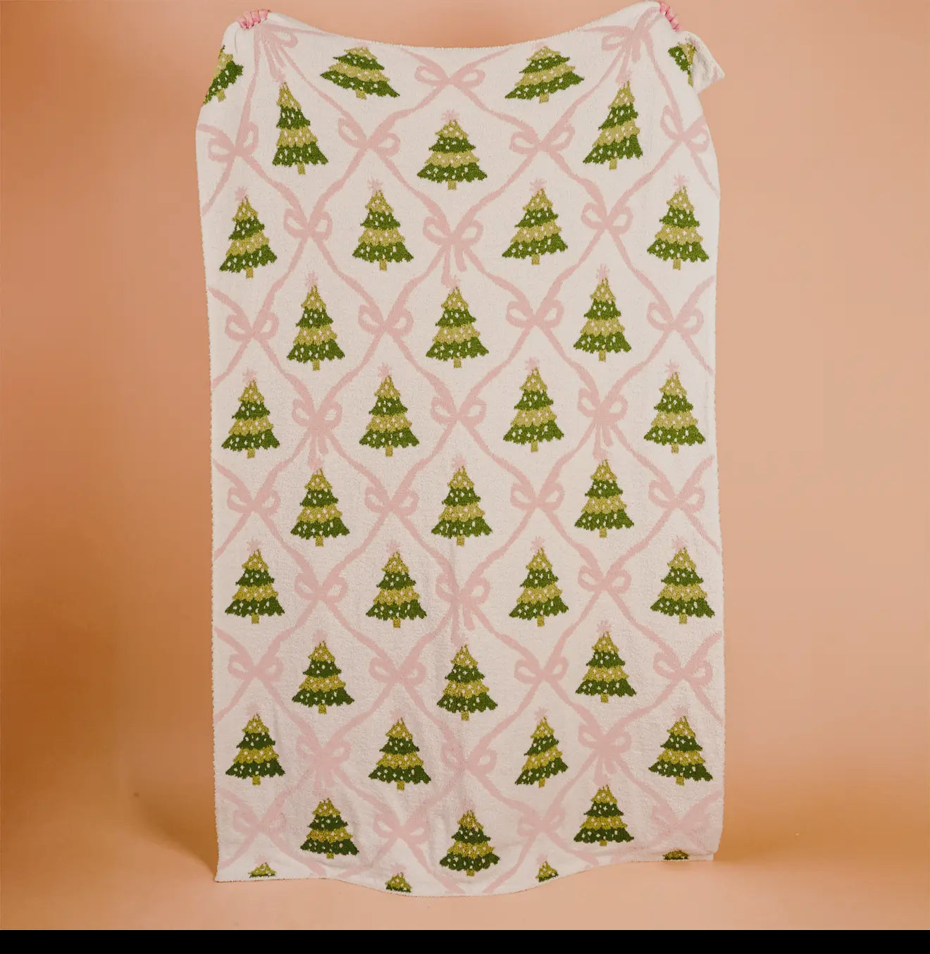 The Darling Effect Cozy Dreams Luxe Blanket twinkling trees