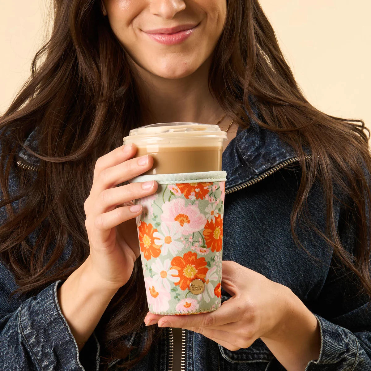 Darling Effect Sip Savvy Drink Sleeve Large Bouquet Beauty Sage