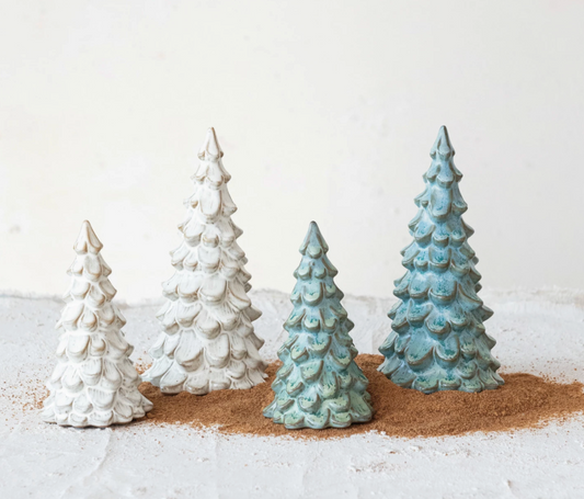 5 1/2 inch stoneware tree cream