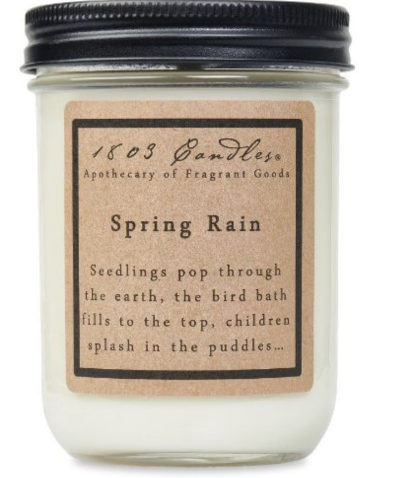 Spring rain - Candle