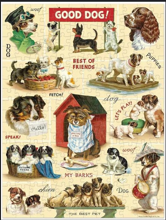 240 Piece Mini Puzzle vintage dogs