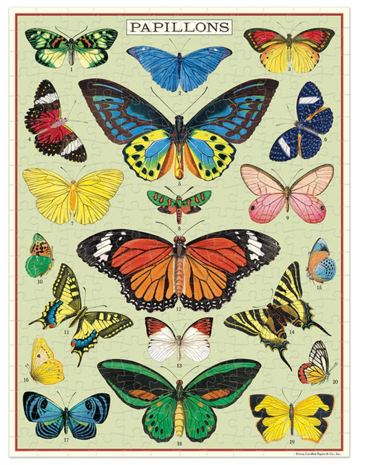 240 Piece Mini Puzzle Butterflies