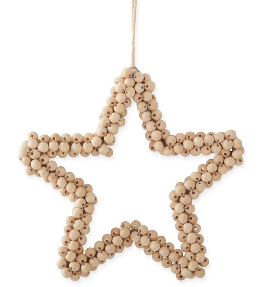 Wooden Bead Star