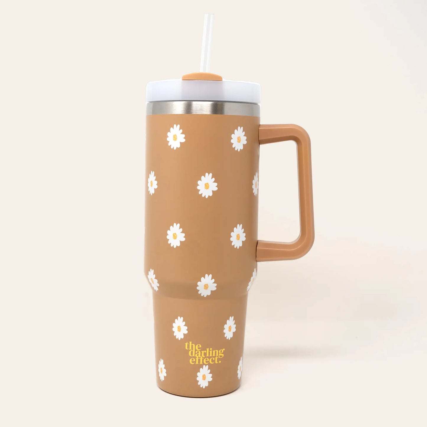 The Darling Effect - Take Me Everywhere Tumbler - Dancing Daisy Sandstone