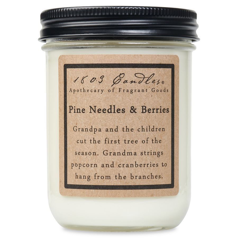 Pine Needles and Berries - Candle