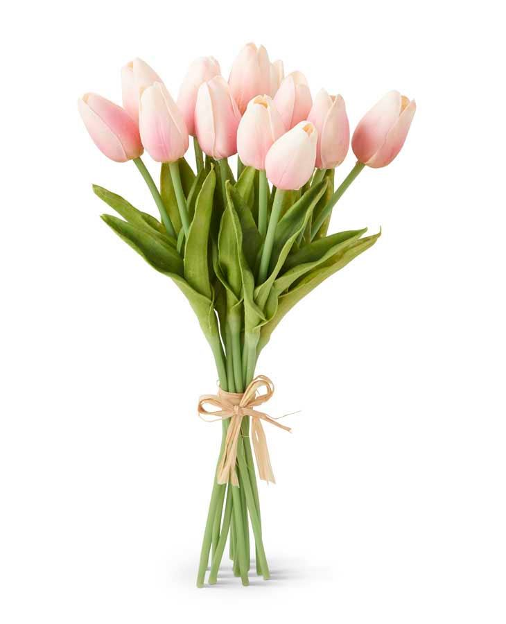 Tulip Bouquet - Pink 15”