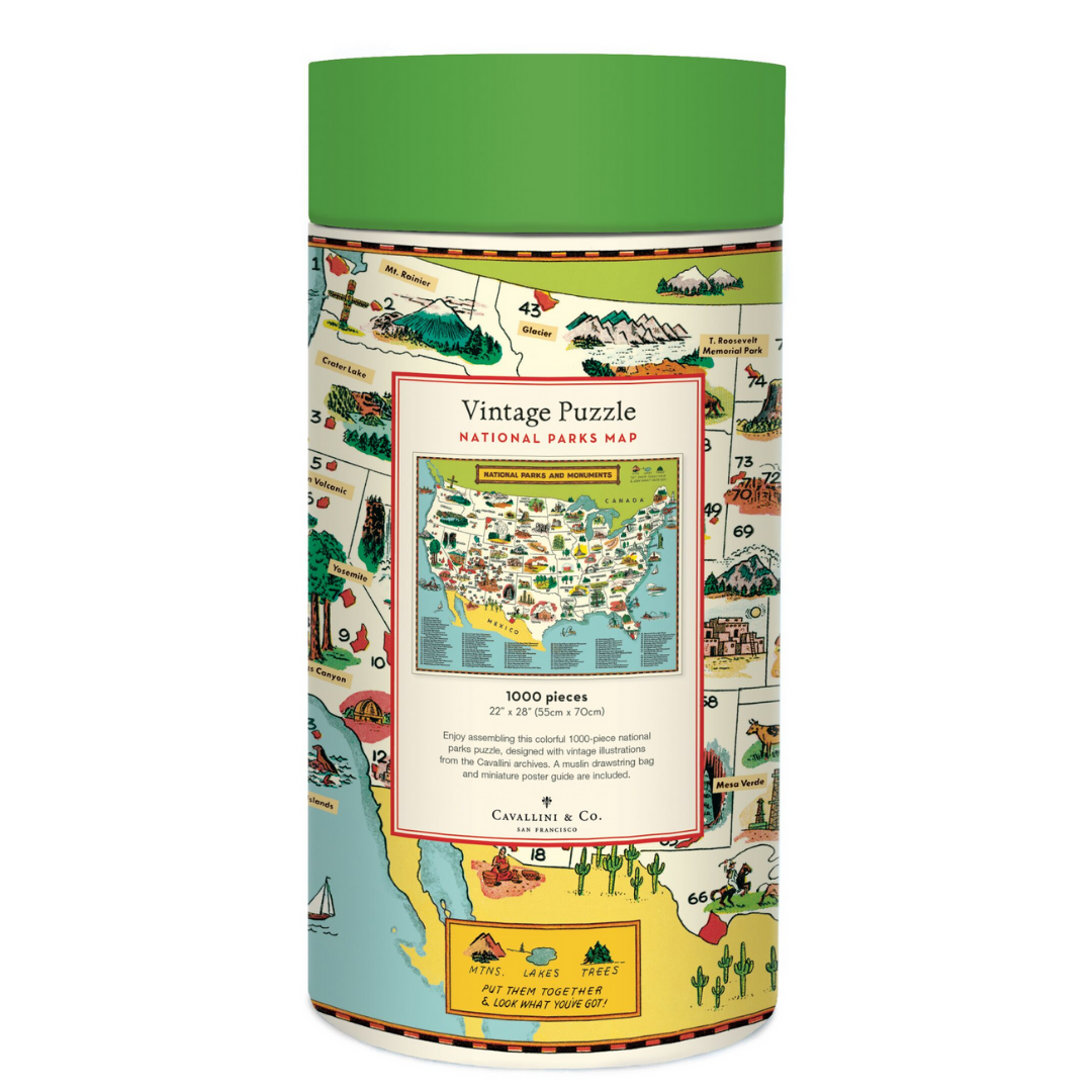 Puzzle - National Parks Map
