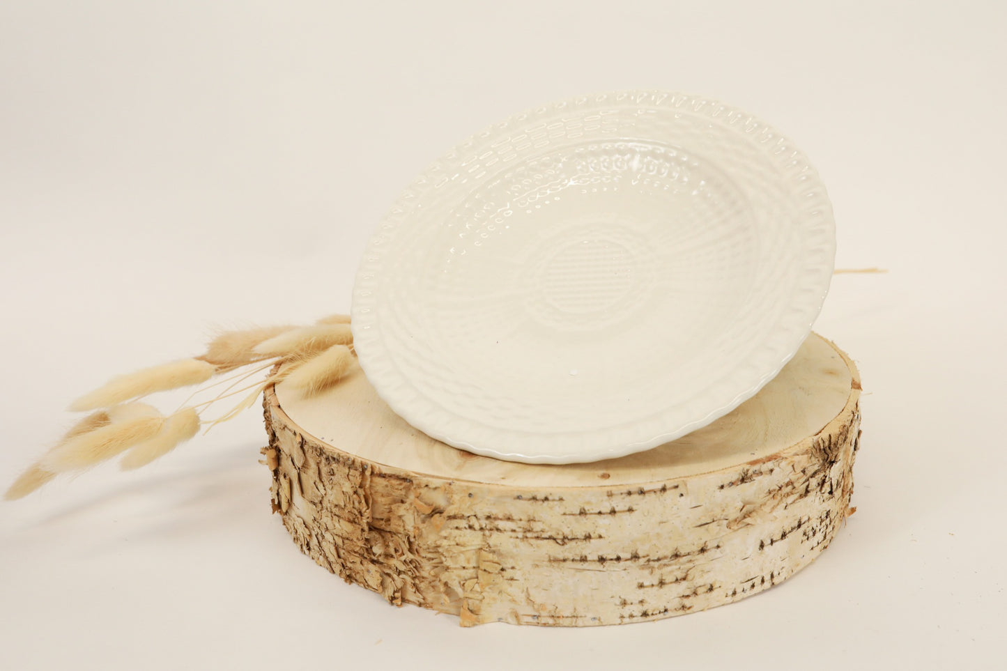 Basketweave Salad Plate