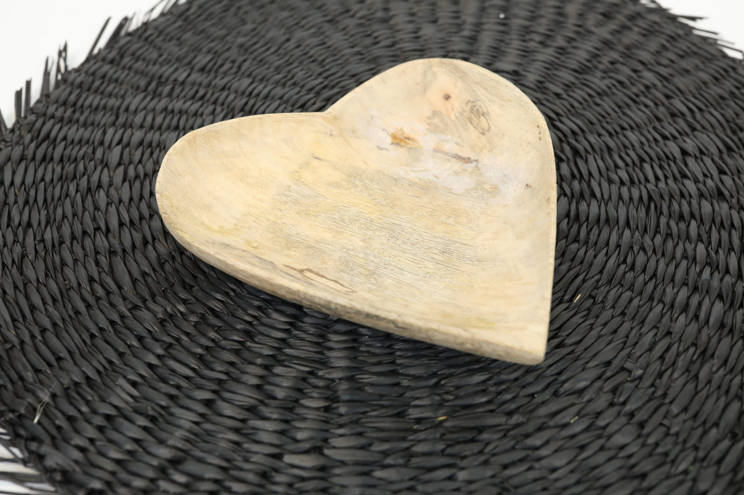 Mango Wood Heart Dish/Tray
