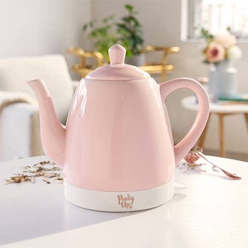 Pinky Up - Noelle Pink Ceramic Electric Tea Kettle