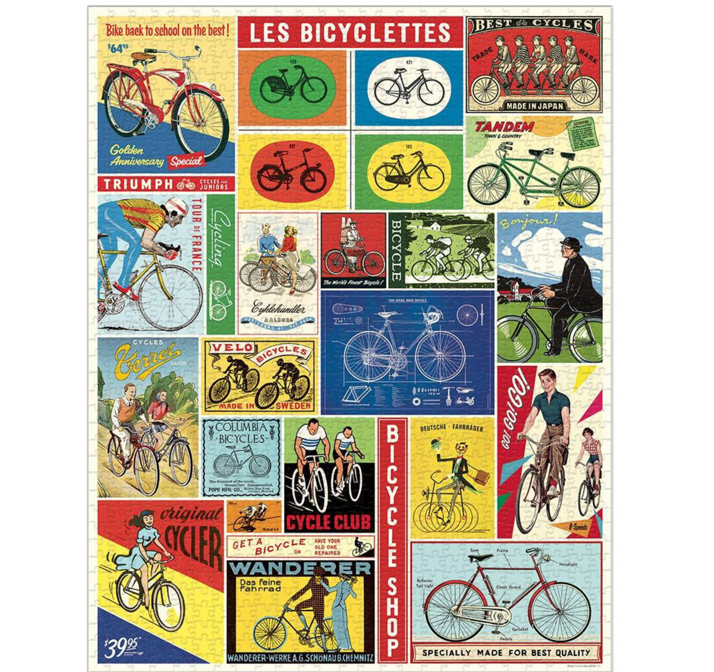 Puzzle - Bicycles