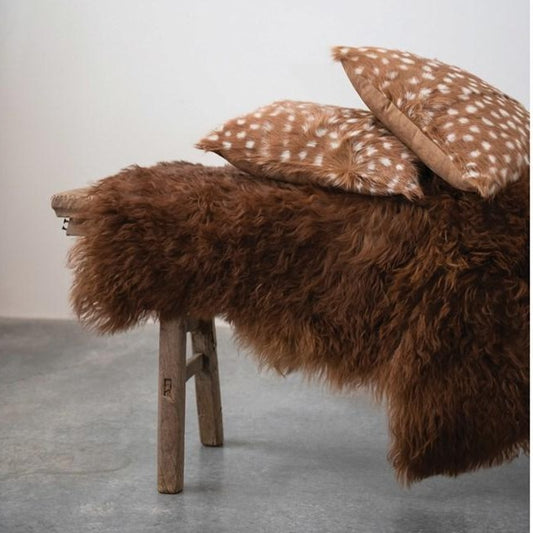 Brown Fawn Pillow