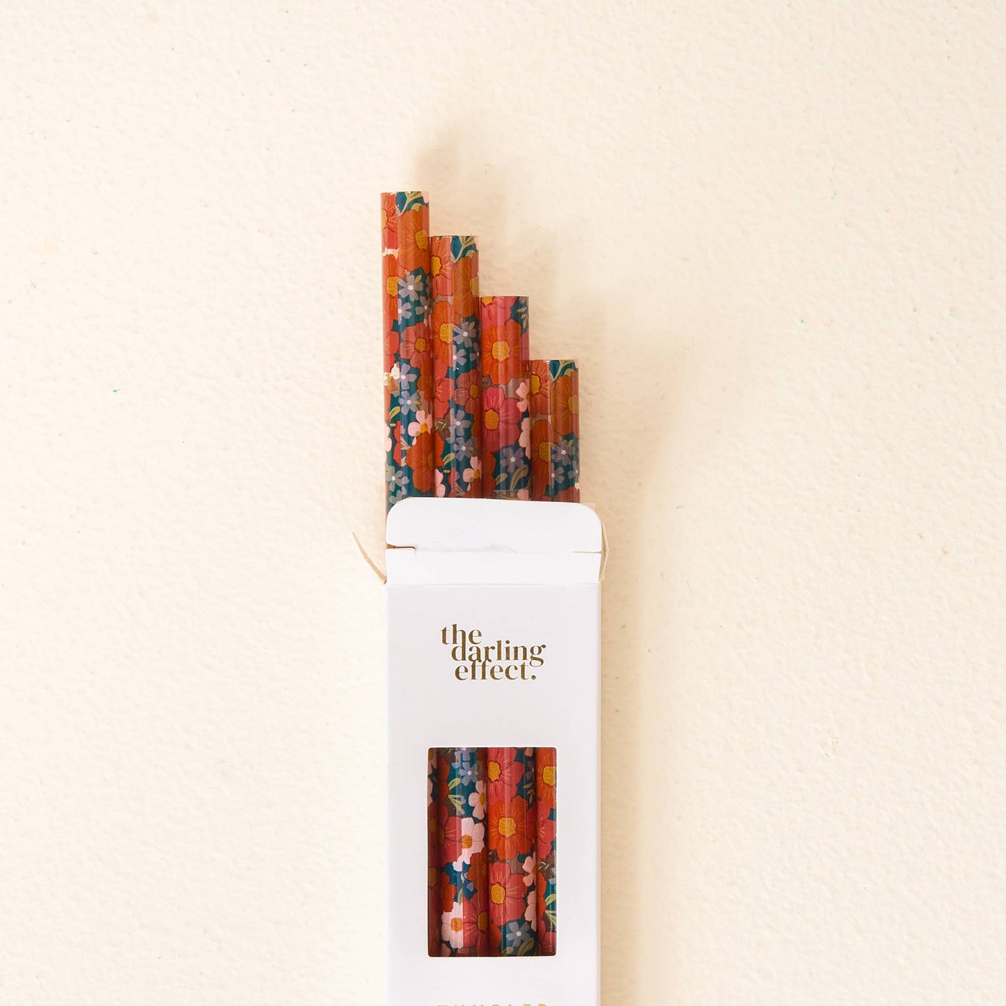 The Darling Effect - 40 oz Tumbler Straw Set-Wild About You Teal