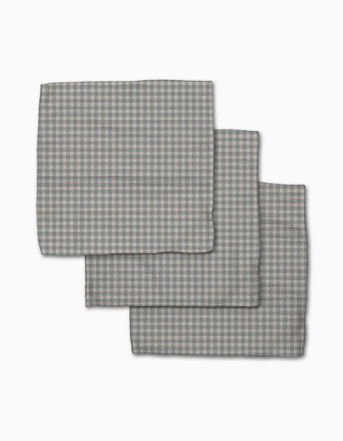 Geometry - Tidepool Check Dishcloth Set