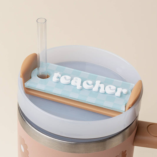 The Darling Effect - Tumbler Lid Tag-Teacher
