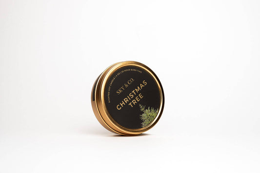 Sky and Company - Christmas Tree - Soy Candle: Tin