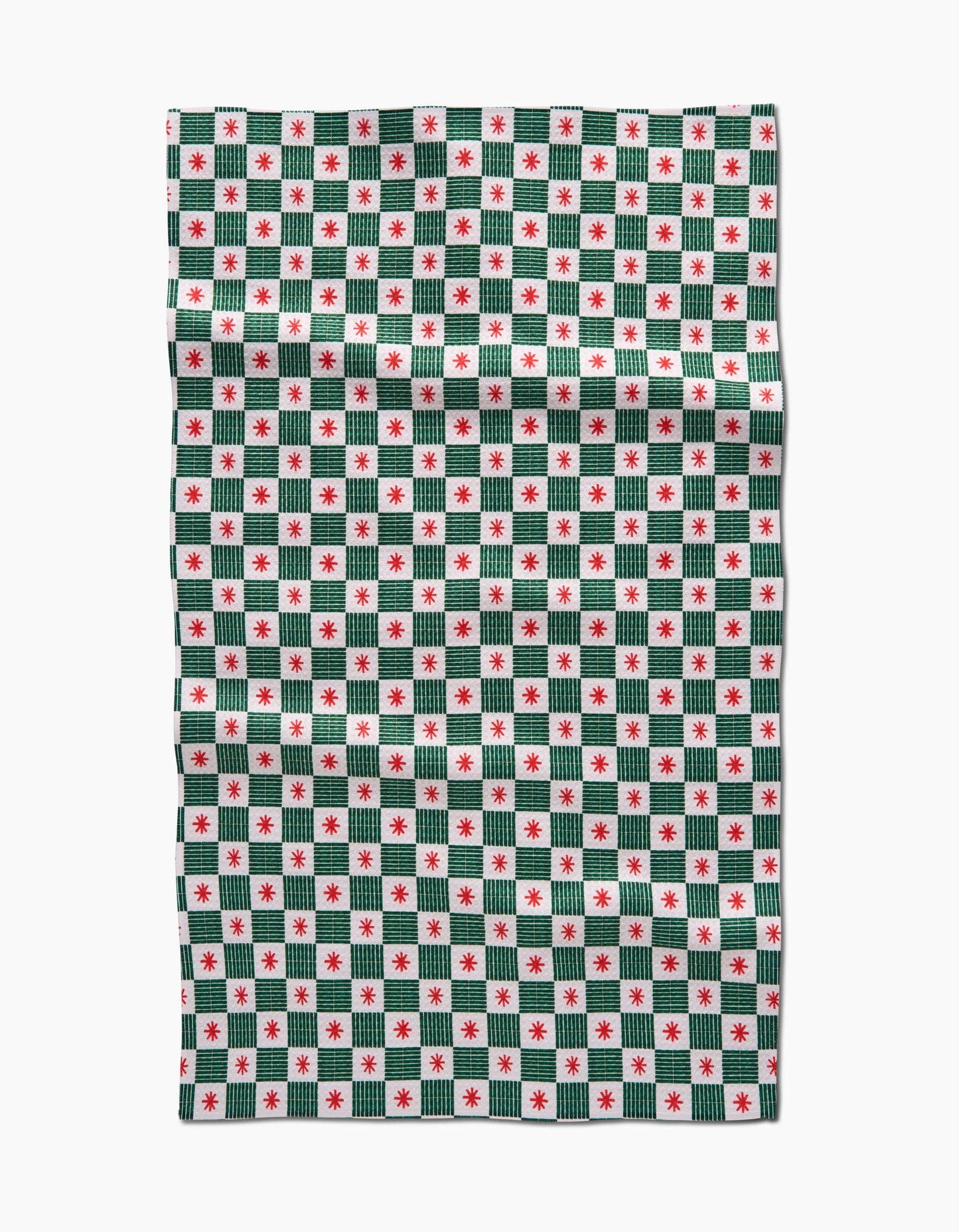 Geometry - Jolly Grid Tea Towel
