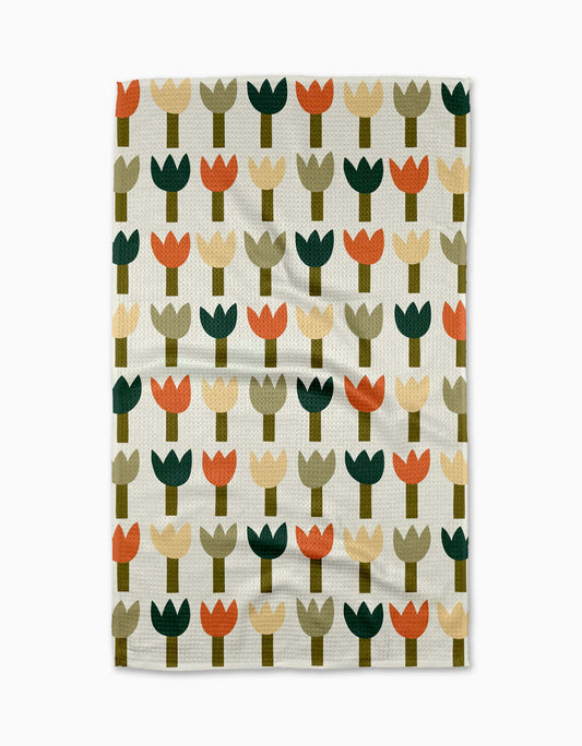 Geometry - Tulip Row Tea Towel