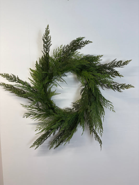 Cedar Wreath 22”