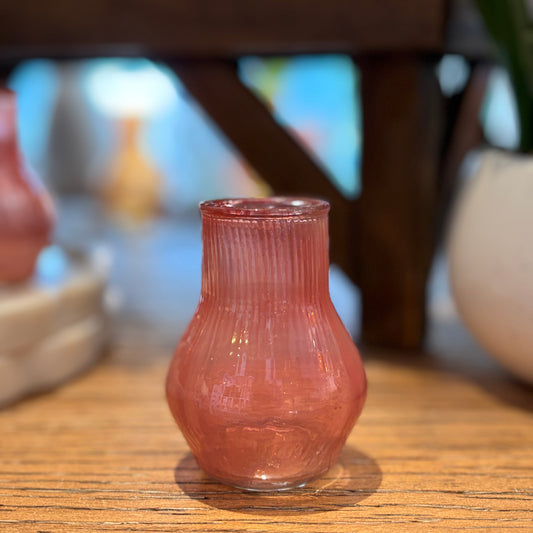 Pink Glass Vase
