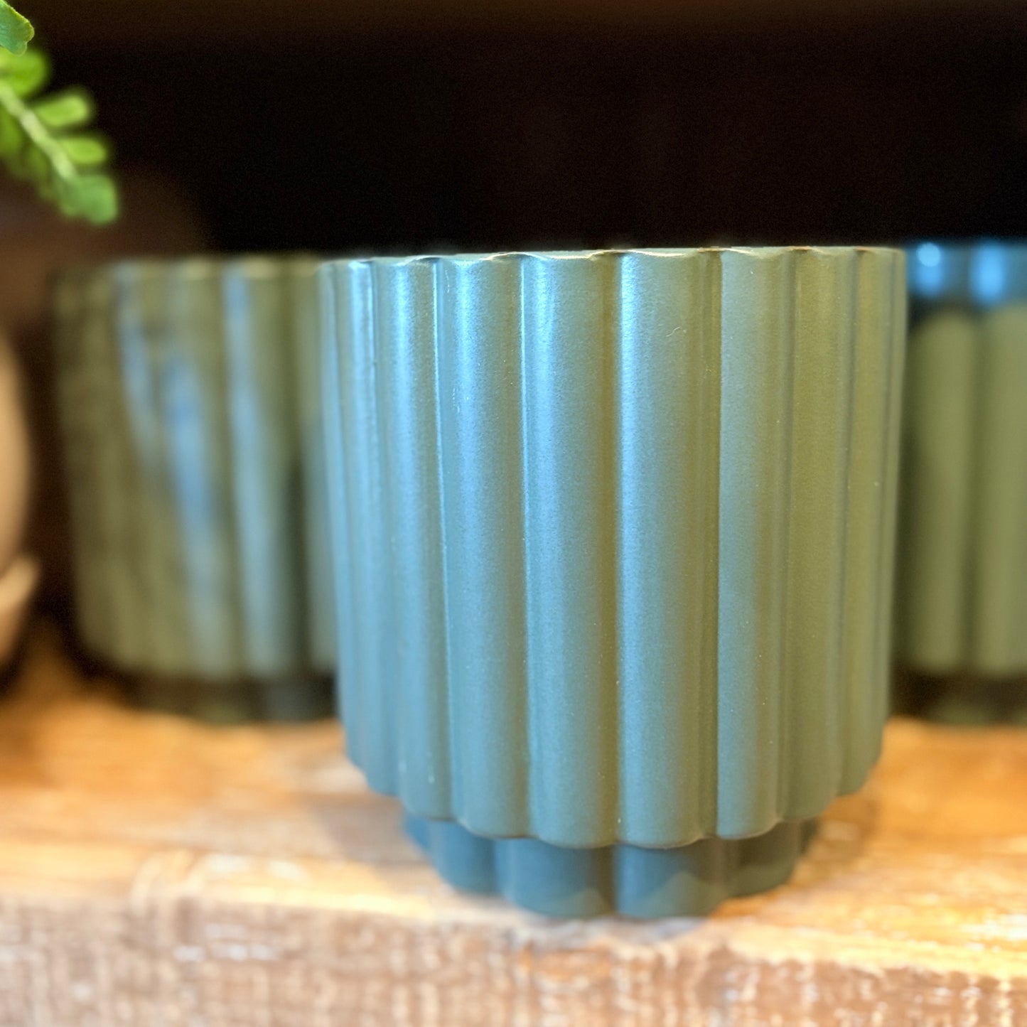 Dark Green Carmen Pot