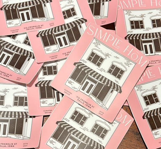Simple Hom Stickers