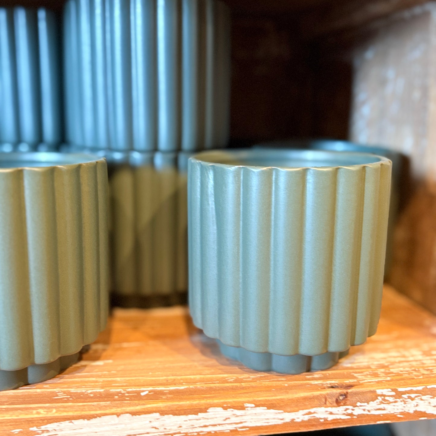 Dark Green Carmen Pot