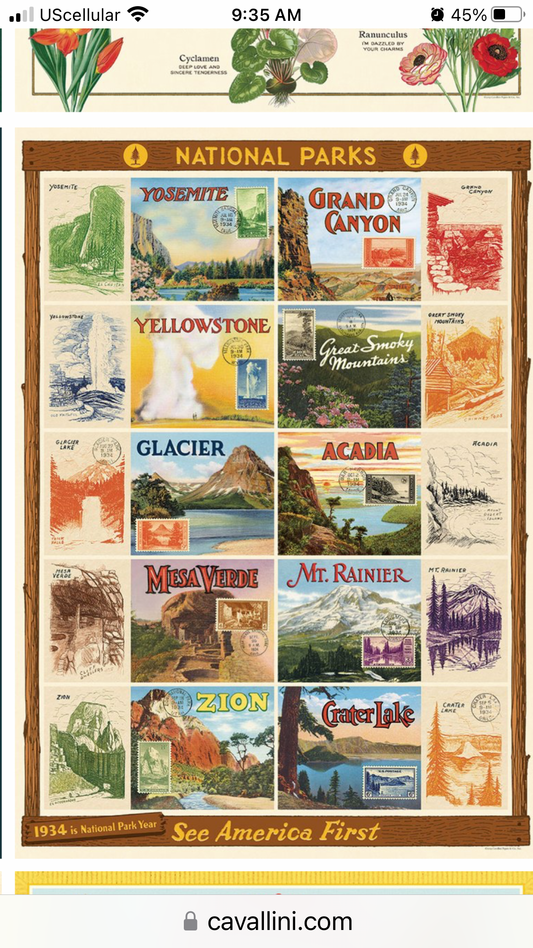 New national parks  Poster
