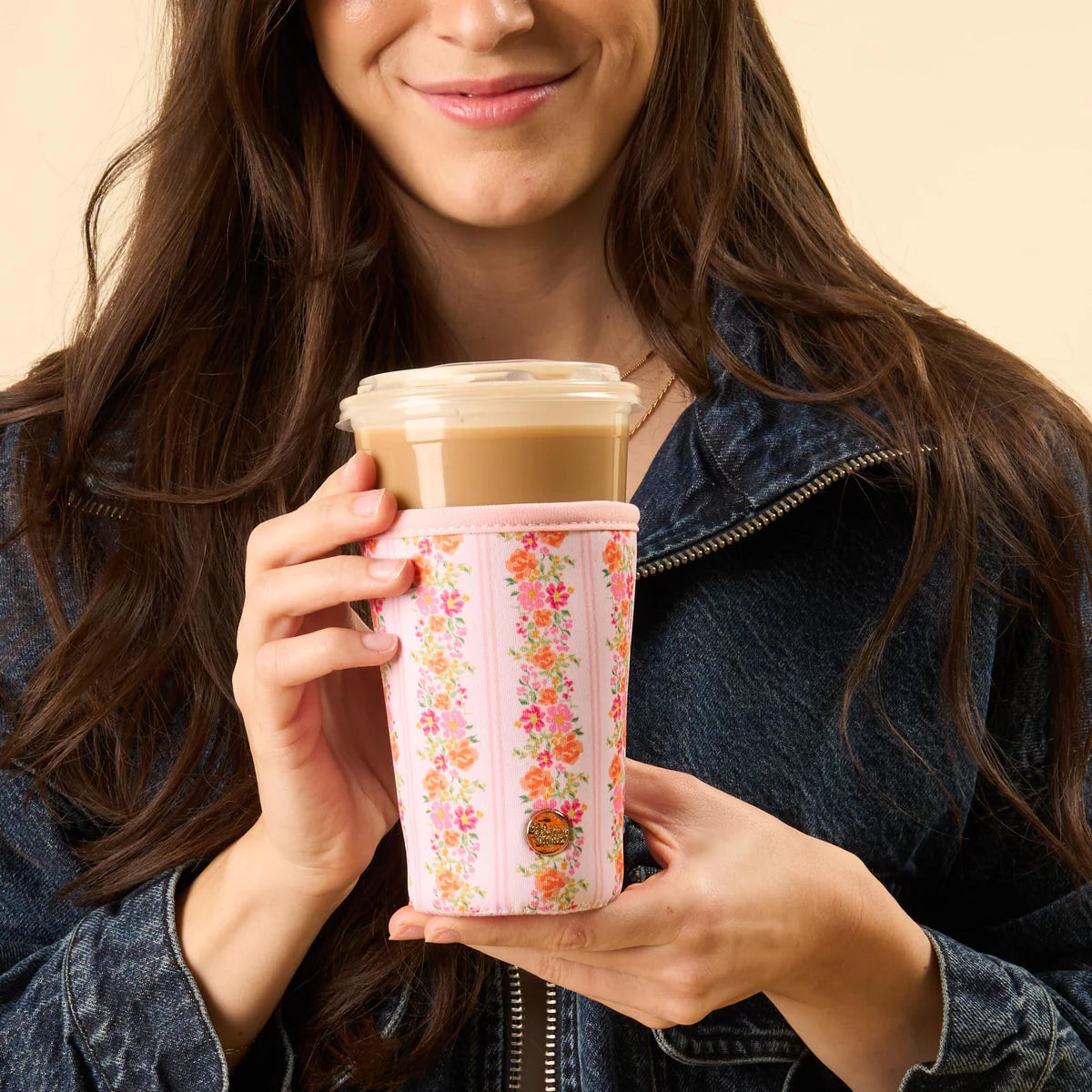 Darling Effect Sip Savvy Drink Sleeve Large Petal Parade Pink
