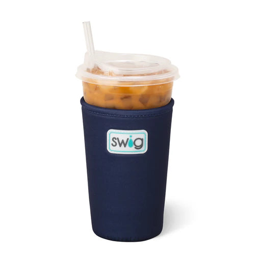 Navy Iced Cup Coolie (Medium)