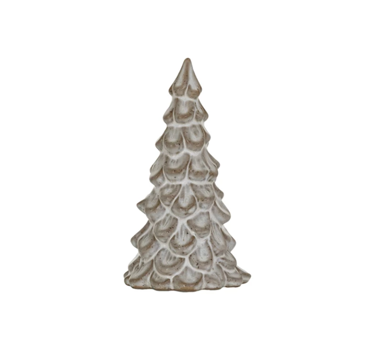 5 1/2 inch stoneware tree cream
