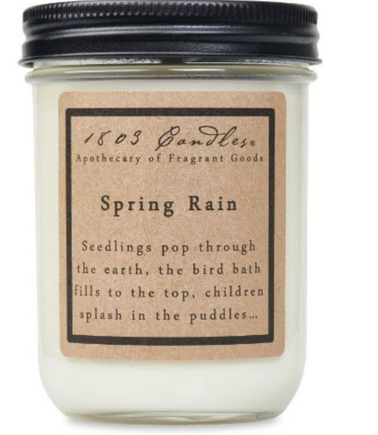 Spring rain - Candle