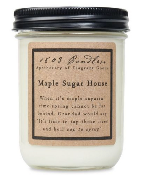 Maple sugar house - candle