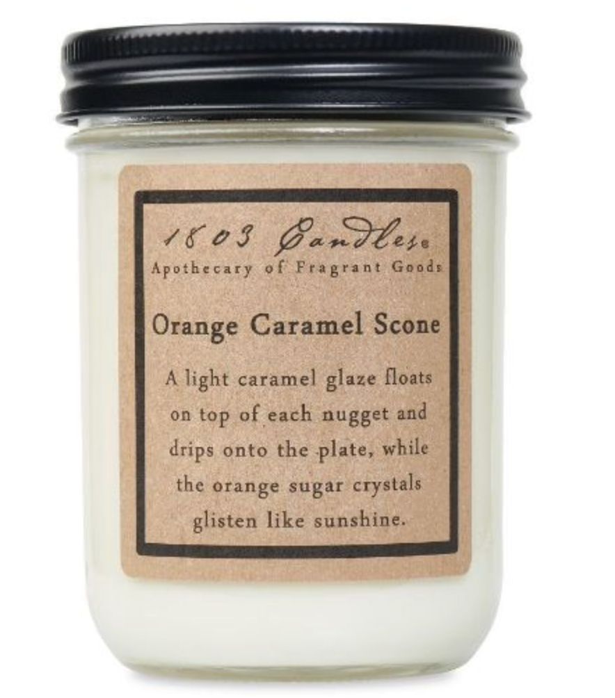 Orange Caramel Scone - Candle