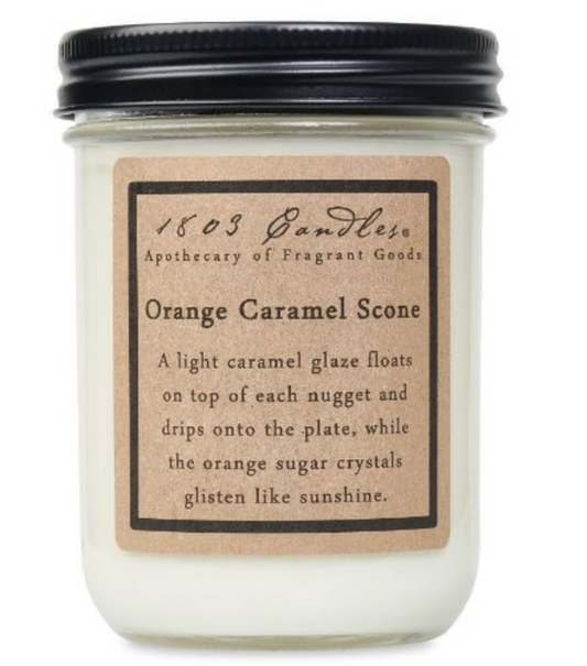 Orange Caramel Scone - Candle