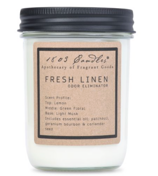 Fresh linen- Candle