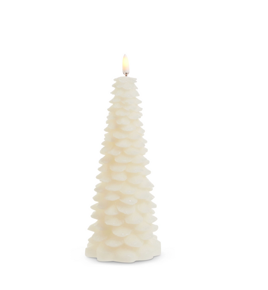 Ivory Tree Candle Battery Operated