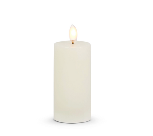 3 x 6” ivory pillar Candle