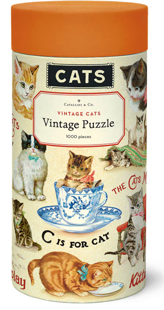 Puzzle - vintage cats