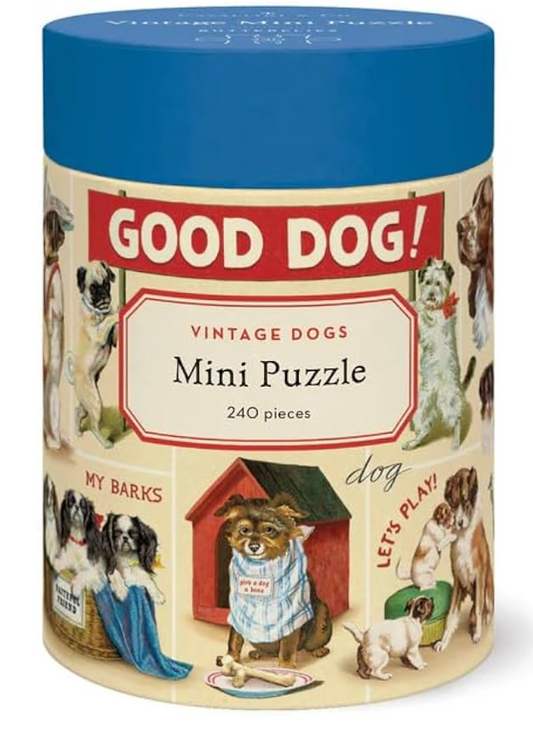 240 Piece Mini Puzzle vintage dogs