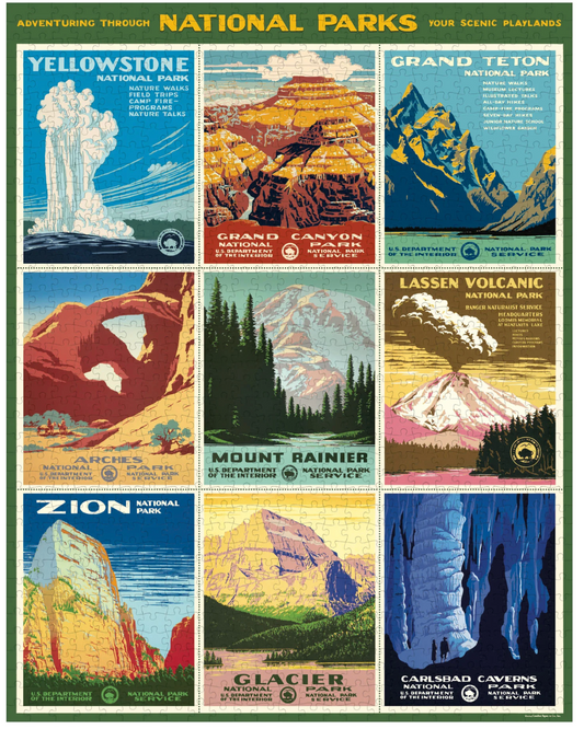 New National parks puzzle