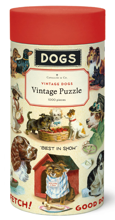 Puzzle - vintage dogs