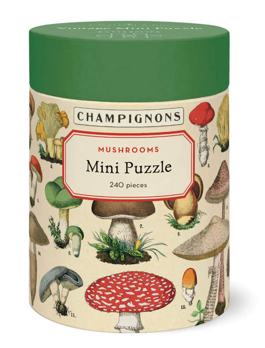 240 Piece Mini Puzzle mushrooms