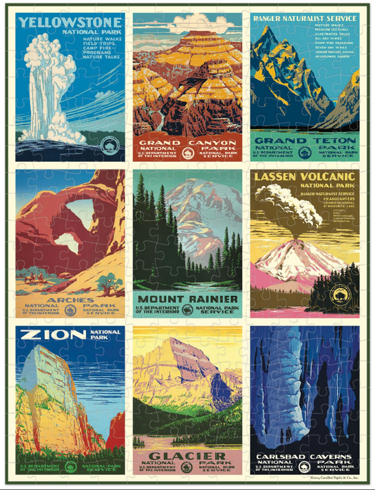 240 Piece Mini Puzzle National Parks