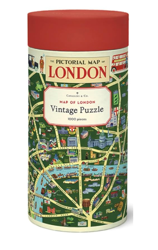 Map of London Vintage Puzzle