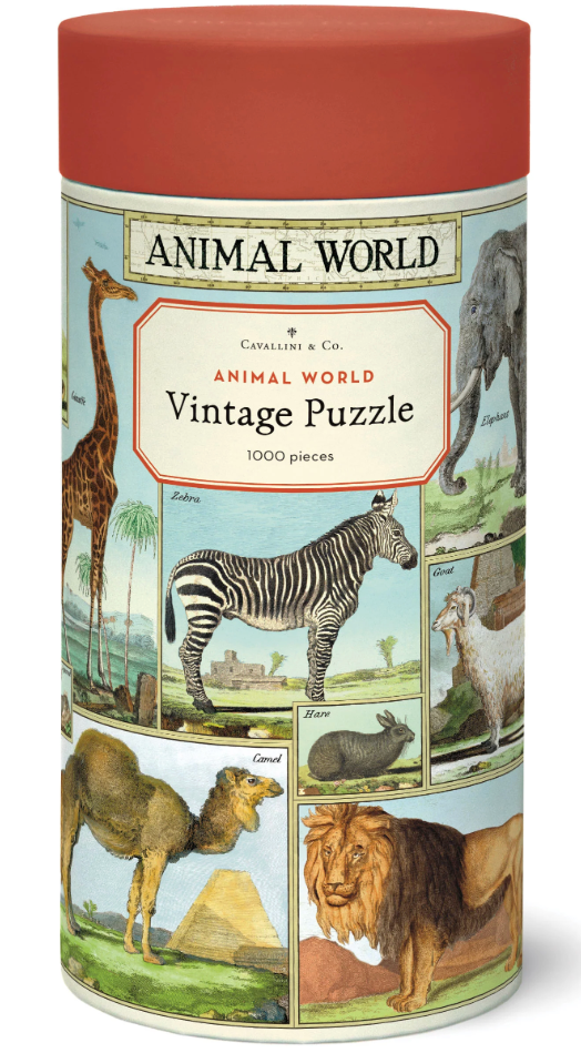 Animal world puzzle