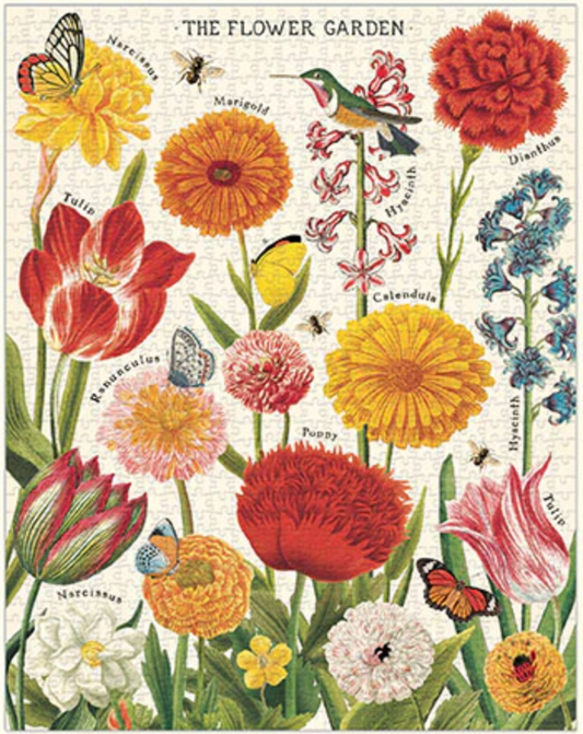 Flower garden puzzle