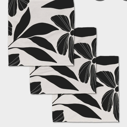 Geometry - Lux Washcloth set of 3 Harmony